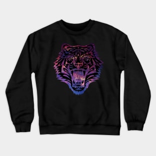 Galaxy Tiger Crewneck Sweatshirt